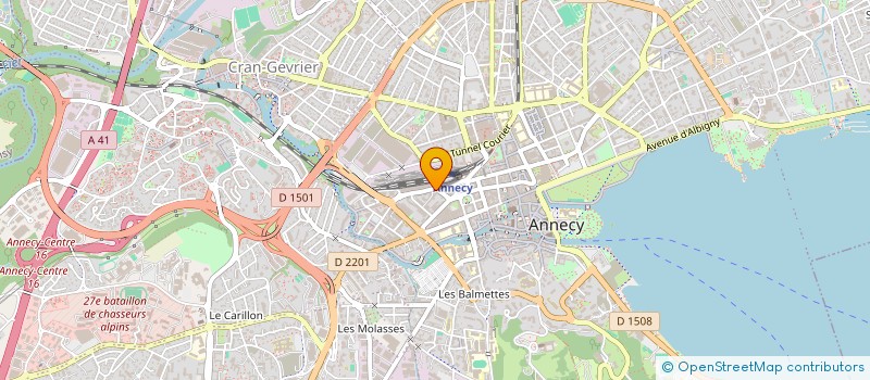 localisation de l'entreprise PRONTO'S PIZZA à ANNECY