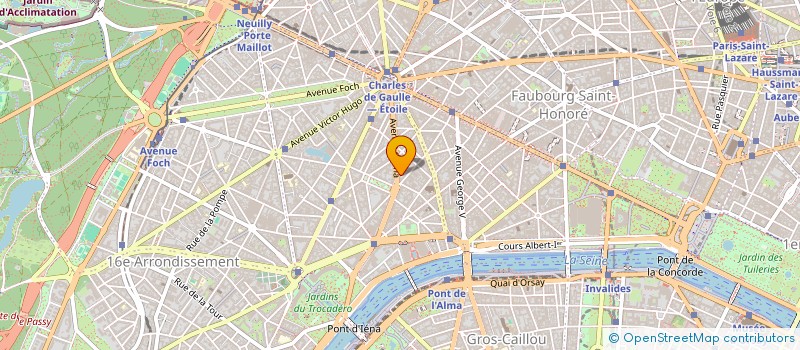 localisation de l'entreprise PRONUTRICONSULT  PARIS