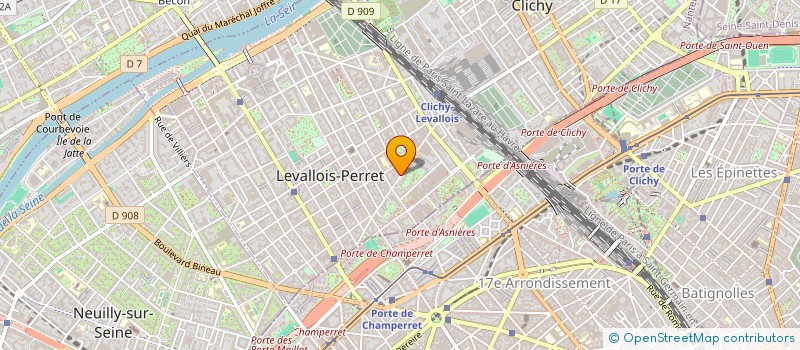 localisation de l'entreprise PRONY CONTENTIEUX à LEVALLOIS-PERRET