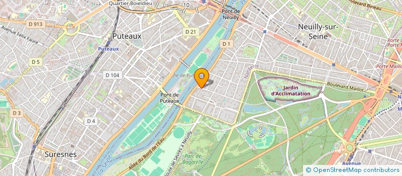 localisation de l'entreprise PRONY PARTICIPATIONS à NEUILLY-SUR-SEINE