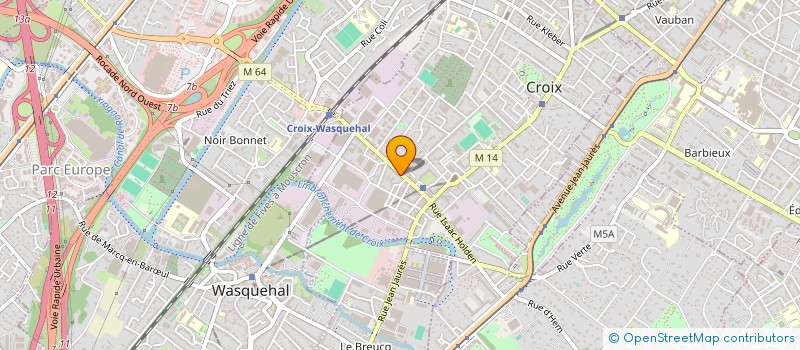 localisation de l'entreprise PROOF&CO à CROIX