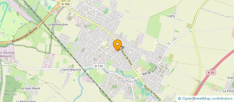 localisation de l'entreprise PROOF IQ  AIFFRES