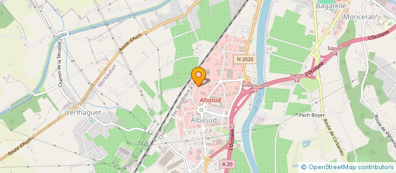 localisation de l'entreprise PROOFTAG à MONTAUBAN