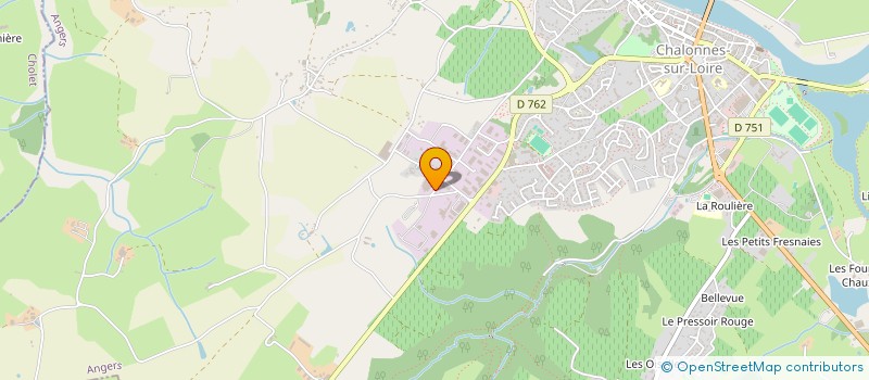 localisation de l'entreprise PROOPLE à CHALONNES-SUR-LOIRE