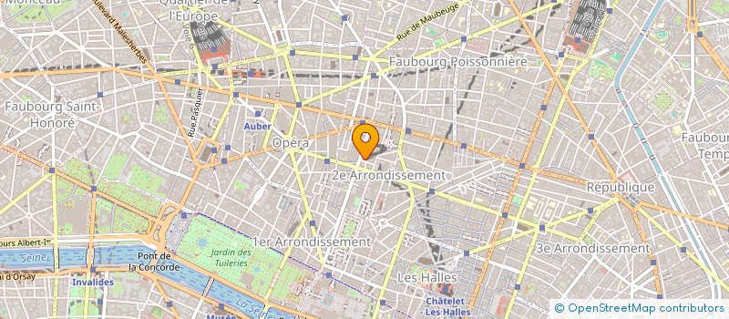localisation de l'entreprise PROP'AID à PARIS