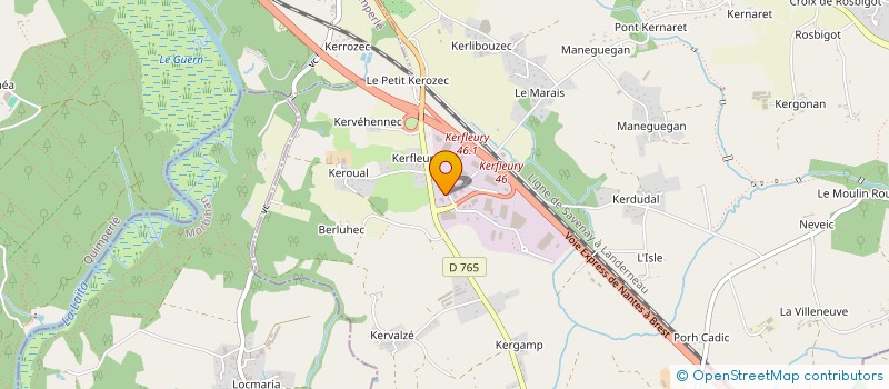 localisation de l'entreprise PROP'AUTO PLUS à REDENE