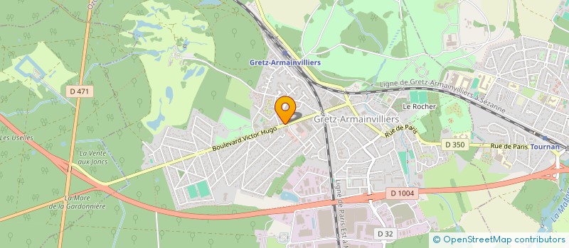 localisation de l'entreprise PROP AZUR  GRETZ-ARMAINVILLIERS