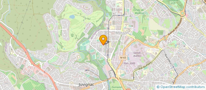 localisation de l'entreprise PROP'NET à MONTPELLIER