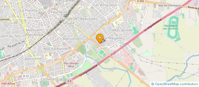 localisation de l'entreprise PROP'ULS HYGIENE à NIMES