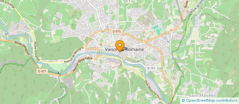 localisation de l'entreprise PROPAGANDA  VAISON-LA-ROMAINE