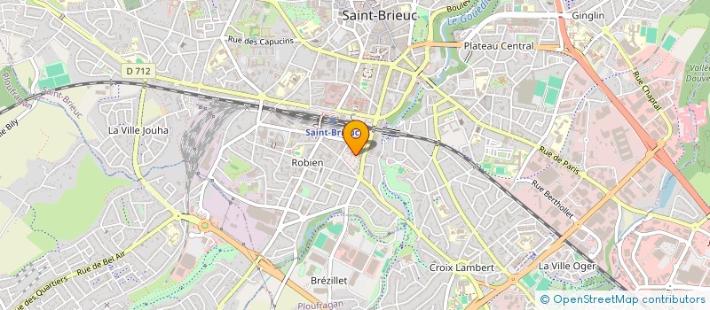 localisation de l'entreprise PROPAGANDE C à SAINT-BRIEUC