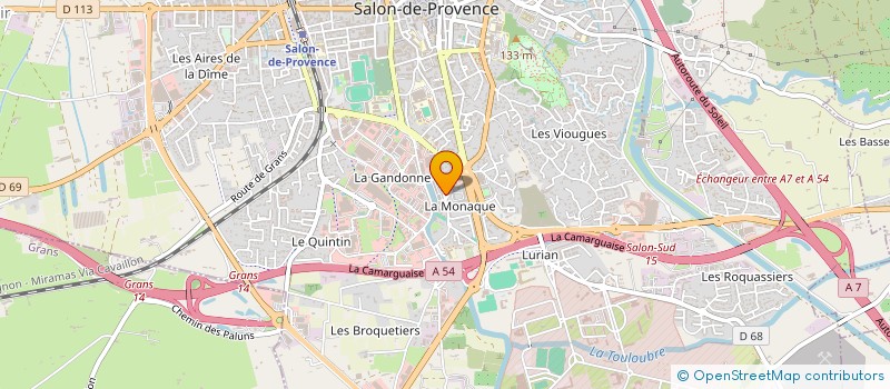 localisation de l'entreprise PROPAGANDE MUSIC  SALON-DE-PROVENCE