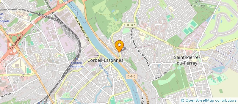 localisation de l'entreprise PROPAGANG  CORBEIL-ESSONNES