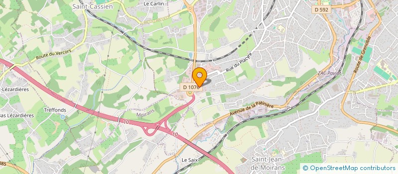 localisation de l'entreprise PROPART EXECUTIVE à VOIRON