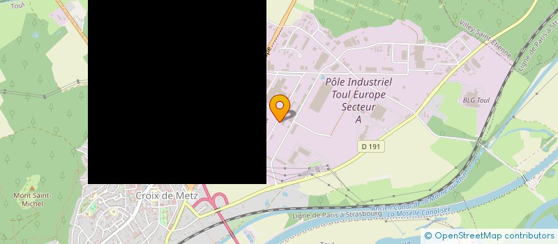 localisation de l'entreprise PROPARTNER INCENDIE à TOUL