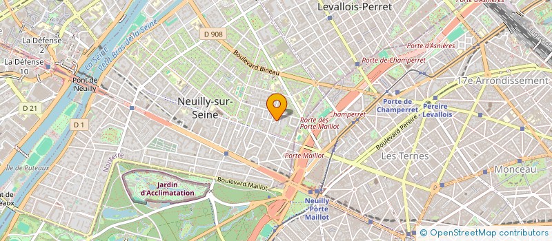 localisation de l'entreprise PROPELLER INVEST à NEUILLY-SUR-SEINE