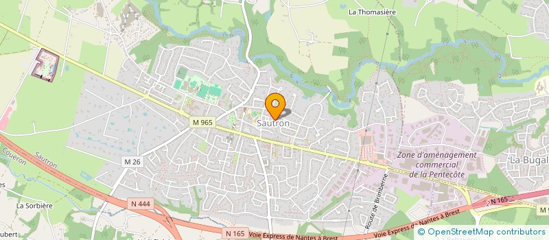 localisation de l'entreprise PROPER2R à SAUTRON
