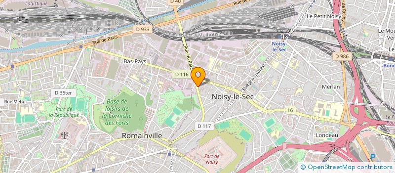 localisation de l'entreprise PROPERTIA à NOISY-LE-SEC