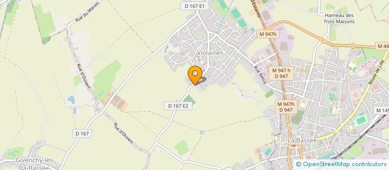 localisation de l'entreprise PROPERTY.IMMO  VIOLAINES