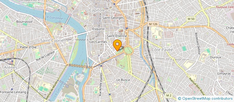 localisation de l'entreprise PROPERTY INVEST  TOULOUSE