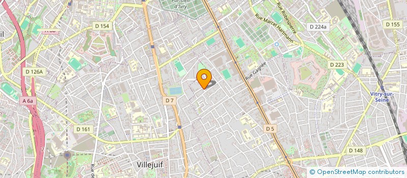 localisation de l'entreprise PROPERTY'S SERVICES  VITRY-SUR-SEINE