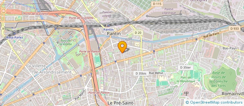 localisation de l'entreprise PROPERTY'S WORKFORCE FRANCE à PANTIN