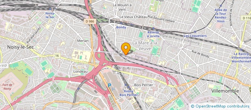 localisation de l'entreprise PROPEX  BONDY