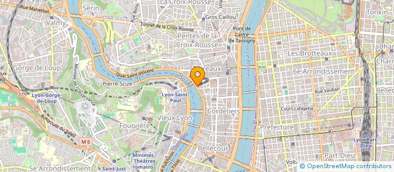 localisation de l'entreprise PROPHARM à LYON