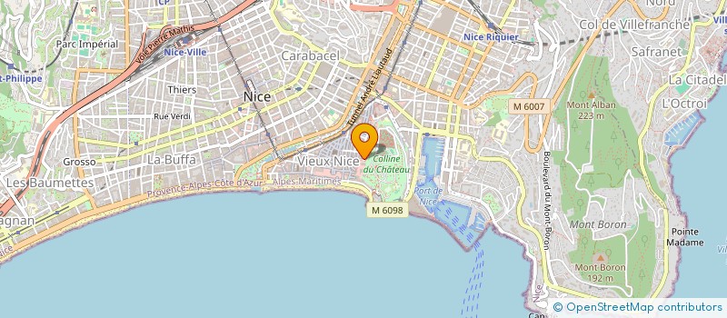 localisation de l'entreprise PROPHARM FRANCE  NICE