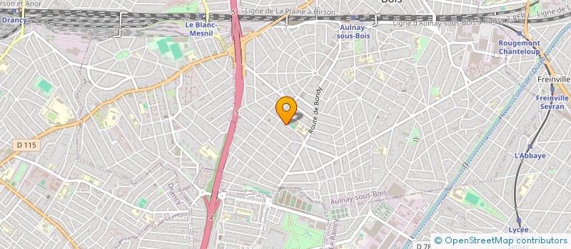 localisation de l'entreprise PROPHARMASERVICES à AULNAY-SOUS-BOIS