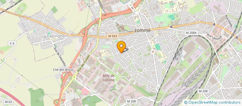 localisation de l'entreprise PROPHECY 19 à LILLE