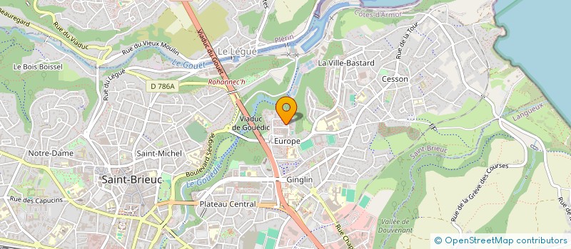 localisation de l'entreprise PROPHETIC MINISTRY THE WAY OF SALVATION à SAINT-BRIEUC