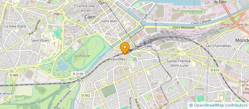 localisation de l'entreprise PROPHILTECH à CAEN