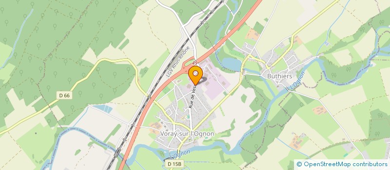 localisation de l'entreprise PROPHIMO  VORAY-SUR-L'OGNON