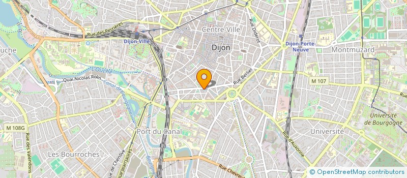localisation de l'entreprise PROPHONE à DIJON