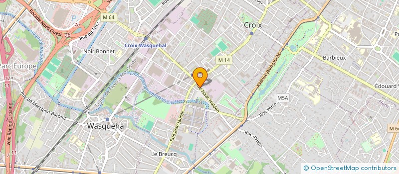 localisation de l'entreprise PROPHYLAXIS EXPERTISE-COMPTABLE à CROIX