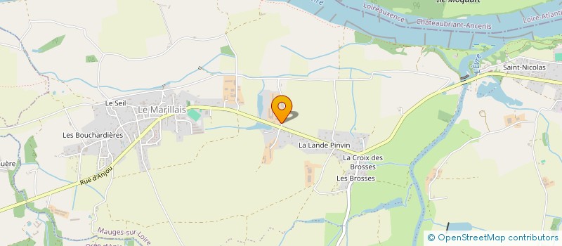 localisation de l'entreprise PROPIA à MAUGES-SUR-LOIRE