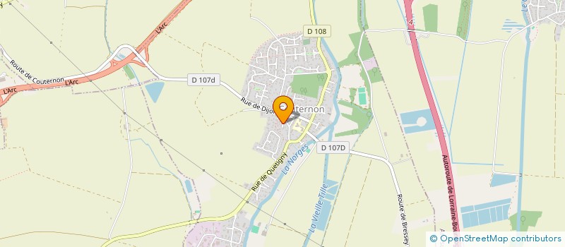 localisation de l'entreprise PROPIN AFG  COUTERNON