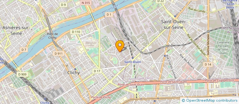 localisation de l'entreprise PROPLAN à CLICHY