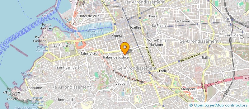 localisation de l'entreprise PROPLAST SCI à MARSEILLE