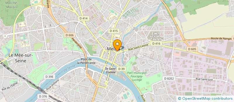 localisation de l'entreprise PROPNET à MELUN