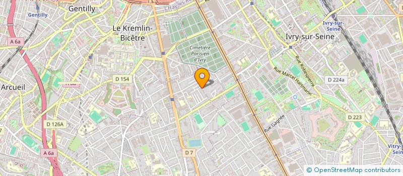 localisation de l'entreprise PROPOBAT MENAGEALUX à VILLEJUIF