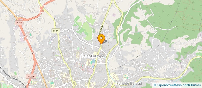 localisation de l'entreprise PROPOLIS  FUVEAU