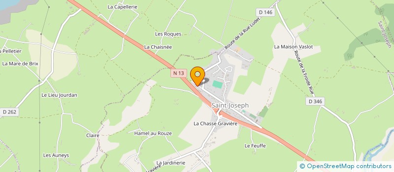 localisation de l'entreprise PROPOLIS  SAINT-JOSEPH