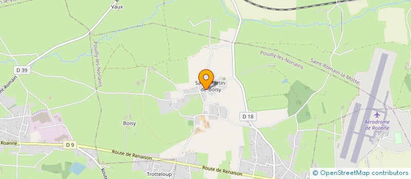 localisation de l'entreprise PROPOLISLOC  POUILLY-LES-NONAINS