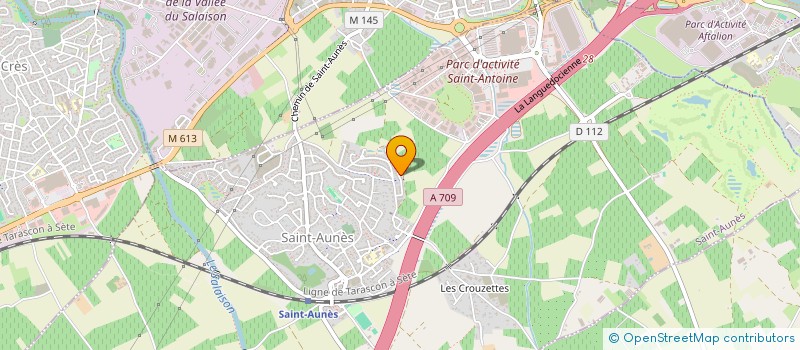 localisation de l'entreprise PROPOSE MENUISERIE à SAINT-AUNES
