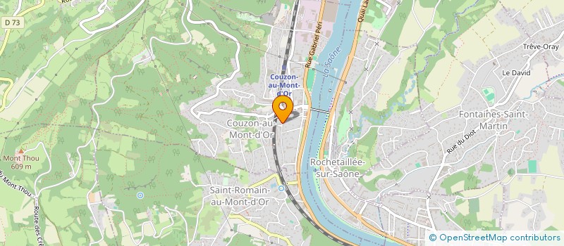 localisation de l'entreprise PROPOSE PLANET  COUZON-AU-MONT-D'OR