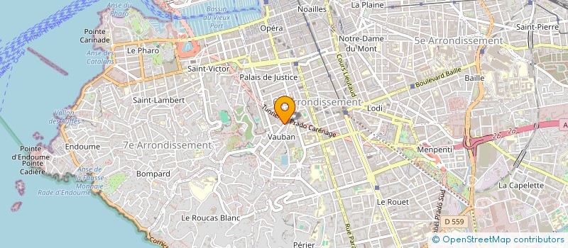 localisation de l'entreprise PROPOSHIGHSPORTS à MARSEILLE