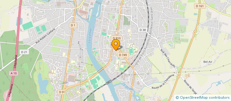 localisation de l'entreprise PROPOSITIONS POUR AVENIR CHATELLERAUDAIS à CHATELLERAULT