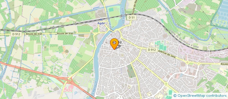 localisation de l'entreprise PROPR ET NET 34 à AGDE